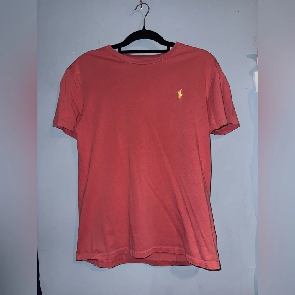 Polo by Ralph Lauren Coral Tee, Unisex, size small